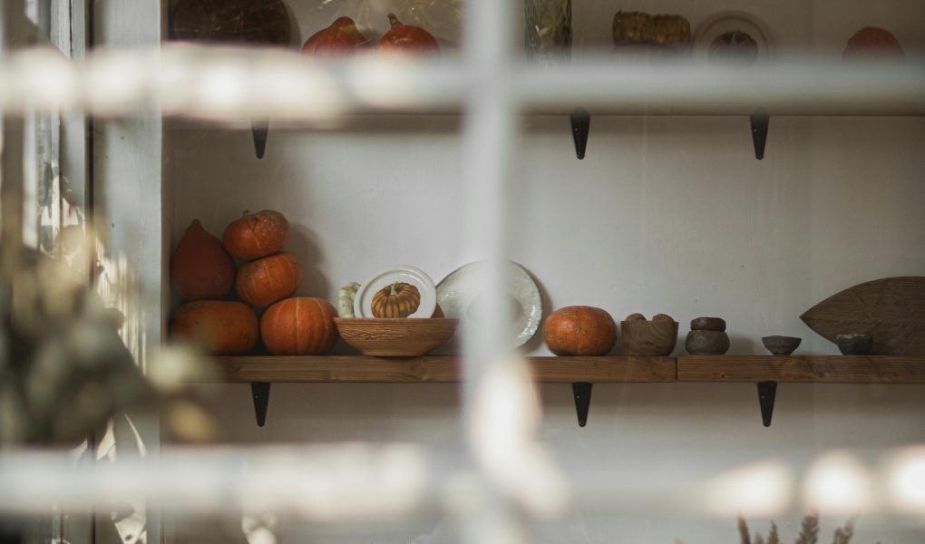 Dekoracje jesienne w pokoju